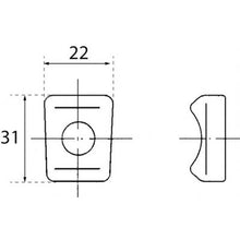 Carica l'immagine nel visualizzatore di Gallery, Attacco fermadente per girello superiore.

