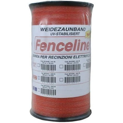 banda per recinzione elettrificata colore arancione fenceline