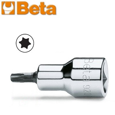chiavi a bussola maschio beta 920tx per viti con impronta torx con attacco quadro femmina 1/2