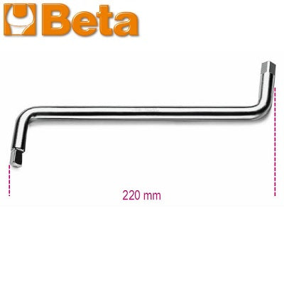 chiave per tappi olio motore beta 1496/c 8x10 mm quadro maschio 