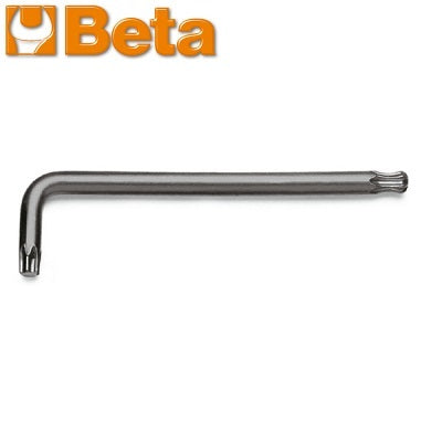 chiavi maschio piegata beta 97btx impronta torx brunite con estremità sferica