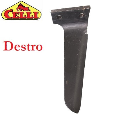 coltello dente per erpice rotante destro piatto 120x15 celli