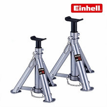 Carica l'immagine nel visualizzatore di Gallery, coppia di supporti cavalletti per auto einhell usb 22 portata 2000 kg 4006825504279
