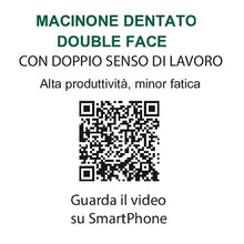 Carica l'immagine nel visualizzatore di Gallery, disco decespugliatore macinone dentato double face
