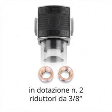 Carica l'immagine nel visualizzatore di Gallery, filtro depuratore aria ani e20 con bicchiere trasparente e raccordo di scarico inferiore
