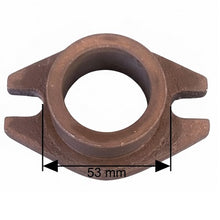 Carica l'immagine nel visualizzatore di Gallery, flangia premistoppa per pompa da 85x59 mm con boccola interna da 33 mm
