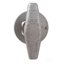Carica l'immagine nel visualizzatore di Gallery, Interruttore staccabatteria ad azionamento manuale con maniglia fissa, tensione nominale Mx 24V, corrente max continua 250 A, corrente max di breve durata 2500 A x 5 sec., IP 65, Temperatura d'impiego -40°C / +80°C, dadi per contatti M10 in ottone, Intercambiabile con IVECO 4822229.
