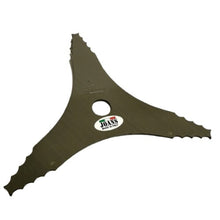Carica l'immagine nel visualizzatore di Gallery, lama disco tritatutto tre punte acciaio dentato originale joans decespugliatore 
