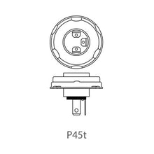 Carica l&#39;immagine nel visualizzatore di Gallery, lampadina alogena r2 12v 45 40w p45t 00295 8023453002959  
