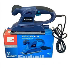 Carica l'immagine nel visualizzatore di Gallery, levigatrice orbitale einhell bt os 280w blue per grandi superfici ean 4006825543353

