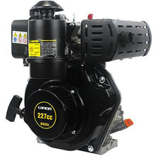 Carica l'immagine nel visualizzatore di Gallery, motore monocilindrico cilindrata 227 cm³ potenza netta 3,3 kw 4,5 hp 3600 giri min avviamento a strappo autoavvolgente
