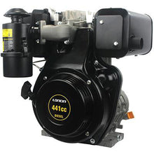 Carica l'immagine nel visualizzatore di Gallery, motore diesel monocilindrico cilindrata 441 cm³ potenza netta 6,8 kw 9,3 hp 3600 giri min avviamento a strappo autoavvolgente
