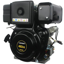 Carica l'immagine nel visualizzatore di Gallery, motore diesel monocilindrico cilindrata 462 cm³ potenza netta 6,8 kw 9,3 hp 3600 giri min avviamento a strappo ed elettrico
