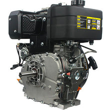 Carica l'immagine nel visualizzatore di Gallery, motore diesel monocilindrico cilindrata 462 cm³ potenza netta 6,8 kw 9,3 hp 3600 giri min avviamento a strappo ed elettrico
