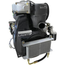 Carica l'immagine nel visualizzatore di Gallery, il motore diesel della launtop la292fa è un motore 4 tempi bicilindrico raffreddato ad aria la cilindrata effettiva è di 1064 cc
