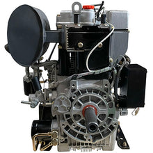 Carica l'immagine nel visualizzatore di Gallery, il motore diesel della launtop la292fa è un motore 4 tempi bicilindrico raffreddato ad aria la cilindrata effettiva è di 1064 cc
