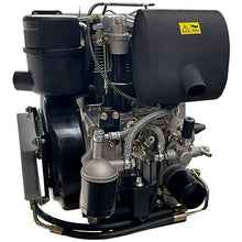 Carica l'immagine nel visualizzatore di Gallery, il motore diesel della launtop la292fa è un motore 4 tempi bicilindrico raffreddato ad aria la cilindrata effettiva è di 1064 cc e sviluppa una potenza dichiarata di 15 kw questo motore diesel è affidabile compatto versatile e di facile manutenzione viene utilizzato in diversi campi applicativi sia in agricoltura che industriali cippatori mini dumper pompa acqua per irrigazione piattaforma aerea raccogli frutta
