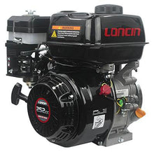 Carica l&#39;immagine nel visualizzatore di Gallery, motore monocilindrico 4 tempi a benzina ohv cilindrata 252 cm³ potenza netta 5,2 kw 7,1 hp 3600 giri min avviamento a strappo autoavvolgente

