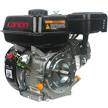 Carica l'immagine nel visualizzatore di Gallery, motore monocilindrico 4 tempi a benzina ohv cilindrata 212 cm³ potenza netta 4 4 kw 6 0 hp 3600 giri min  avviamento a strappo autoavvolgente

