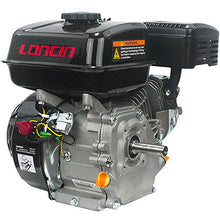 Carica l'immagine nel visualizzatore di Gallery, motore monocilindrico 4 tempi a benzina ohv cilindrata 196 cm³ potenza netta 4,1 kw 6,5 hp 3600 giri min avviamento a strappo autoavvolgentee

