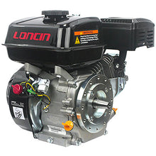 Carica l'immagine nel visualizzatore di Gallery, motore monocilindrico 4 tempi a benzina ohv cilindrata 196 cm³ potenza netta 4,1 kw 6,5 hp 3600 giri min avviamento a strappo autoavvolgente
