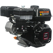 Carica l'immagine nel visualizzatore di Gallery, motore monocilindrico 4 tempi a benzina ohv cilindrata 212 cm³ potenza netta 4 4 kw 6 0 hp 3600 giri min  avviamento a strappo autoavvolgente
