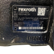 Carica l'immagine nel visualizzatore di Gallery, pompa idraulica a pistoni assiali a cilindrata variabile bosch rexroth de 72160 horb r902480781
