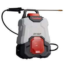 Carica l'immagine nel visualizzatore di Gallery, pompa irroratrice a zaino a batteria 18v castellari ry16p 16l con lancia telescopica inox
