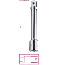 Carica l&#39;immagine nel visualizzatore di Gallery, prolunga cromata beta 920/21 attacco quadro maschio e femmina 1/2&quot; 125 mm
