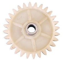 Carica l'immagine nel visualizzatore di Gallery, disegno tecnico dell ingranaggio ruota z28 per pigiadiraspatrice con indicazione delle quote diametro 133 mm e foro 18 mm
