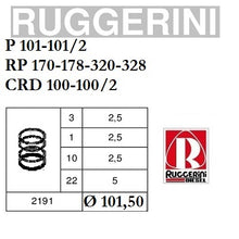 Carica l&#39;immagine nel visualizzatore di Gallery, serie segmenti fasce ruggerini
