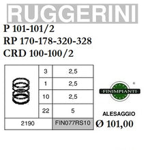 Carica l&#39;immagine nel visualizzatore di Gallery, serie segmenti fasce ruggerini
