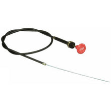 Carica l'immagine nel visualizzatore di Gallery, tirante stop motore cavo l 2200 mm e pomello stop rosso
