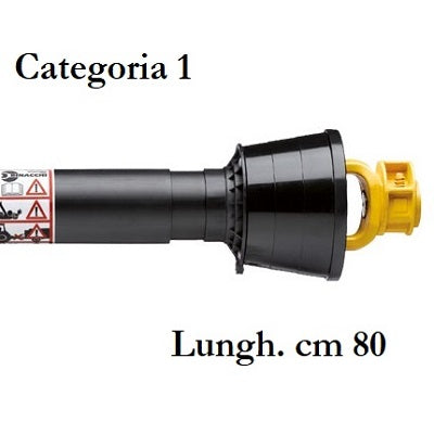 albero cardanico categoria 1 omologato cm 80