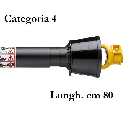 albero cardanico categoria 4 omologato cm 80
