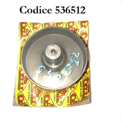 albero comando rotore con parapolvere per fresatrice celli ricambio originale codice 536512