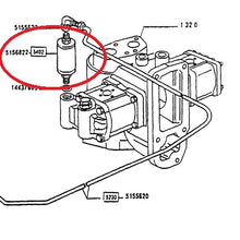 Carica l&#39;immagine nel visualizzatore di Gallery, ammortizzatore new holland fiat codice 5156822
