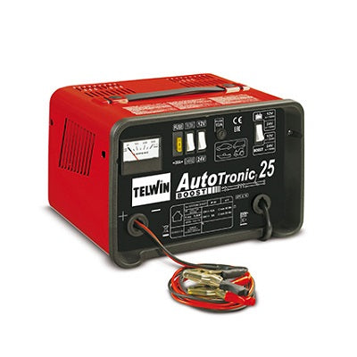 caricabatteria autotronic 25 boost 230v 12v/24v telwin codice 807540