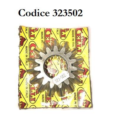 Ingranaggio conico z15 fresatrice celli hv hf hff ricambio originale codice 323502