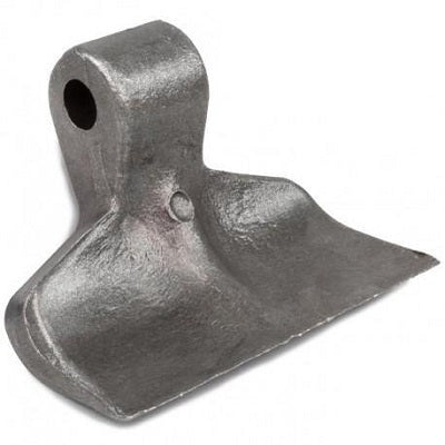 mazza per trinciasarmenti di larghezza 120 mm lunghezza 90 mm attacco 40 mm e con foro di diametro 16,5 mm peso kg 1,080