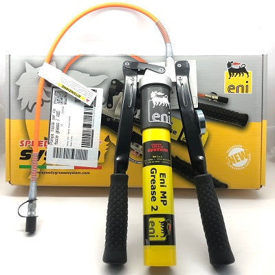 pompa ingrassaggio eni con calamita e sistema speedy grease system
