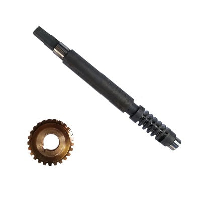 set albero a vite senza fine con ruota dentata per motozappa viking hb 560 585 685 mh 560 585 685 ricambio originale codice 62416420394