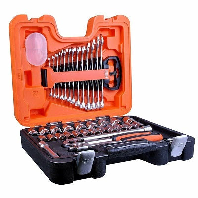 assortimento chiavi a bussola 1/2″ (40 pezzi) con chiavi combinate marca bahco s400