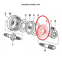 Carica l&#39;immagine nel visualizzatore di Gallery, tamburo interno per frizione sterzo a=106 new holland codice 5119534
