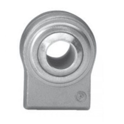 terminale a snodo sferico con estremità rettangolare a fianchi diritti diametro 35x45 mm accoppiamento acciaio su acciaio