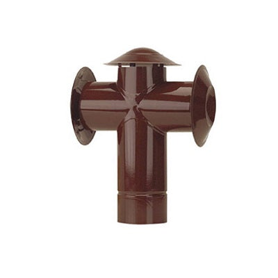 terminale controvento porcellanato diametro 120 mm altezza 450 mm marca ala